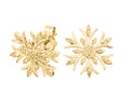Snowflake Stud Earrings