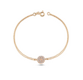 Pave Circle Bracelet