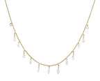 Rose Cut Diamond Necklace