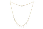 Rose Cut Diamond Necklace