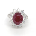 Oval Ruby Ring