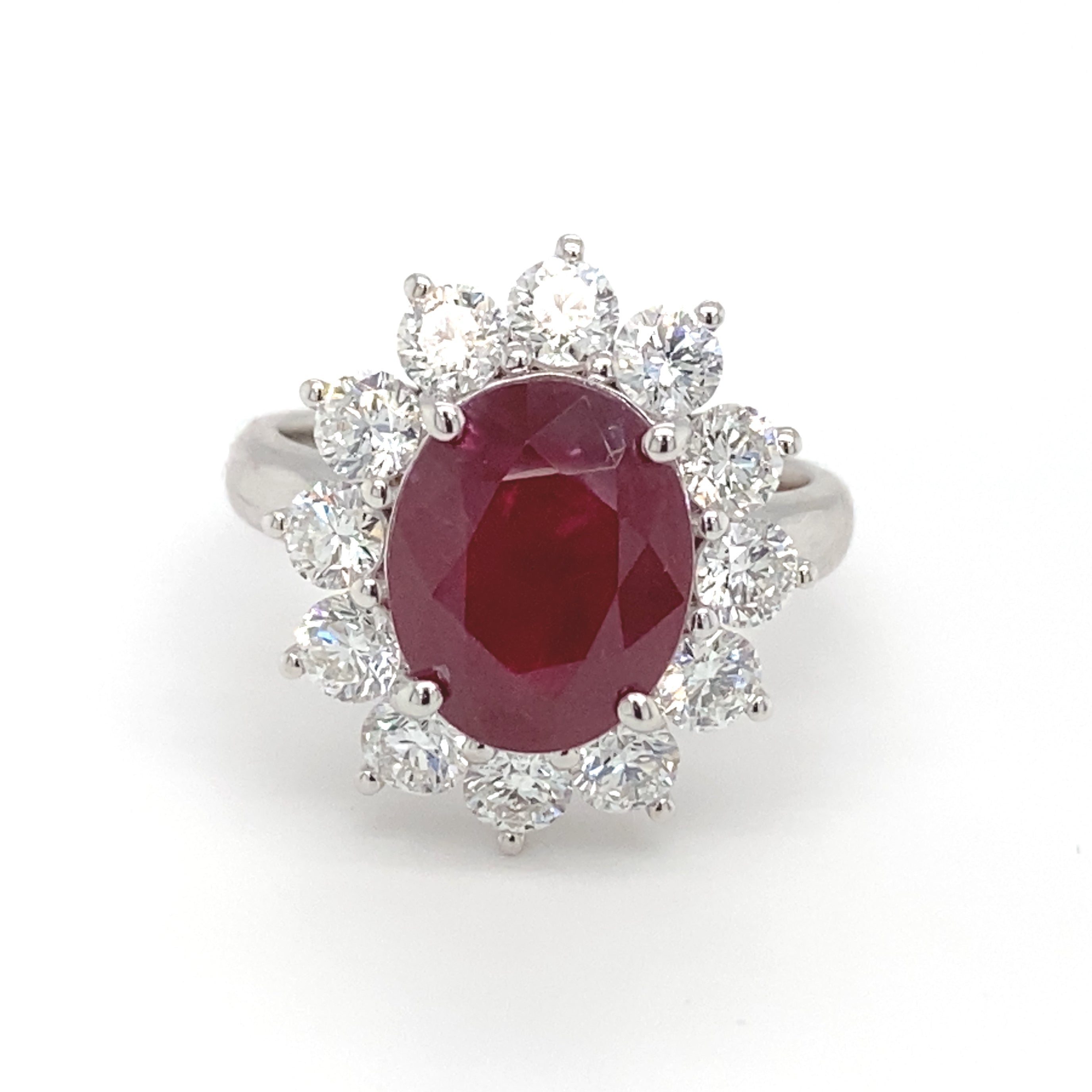 Oval Ruby Ring