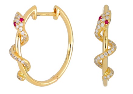 Earring Gold Designer