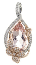 Pear Morganite Necklace
