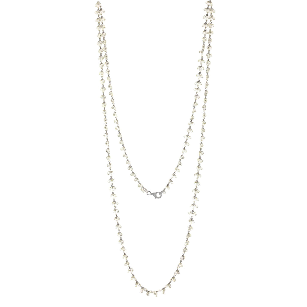 Briolette Diamonds Necklace
