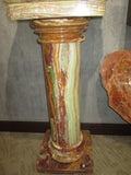 STONE VASES PEDISTALS