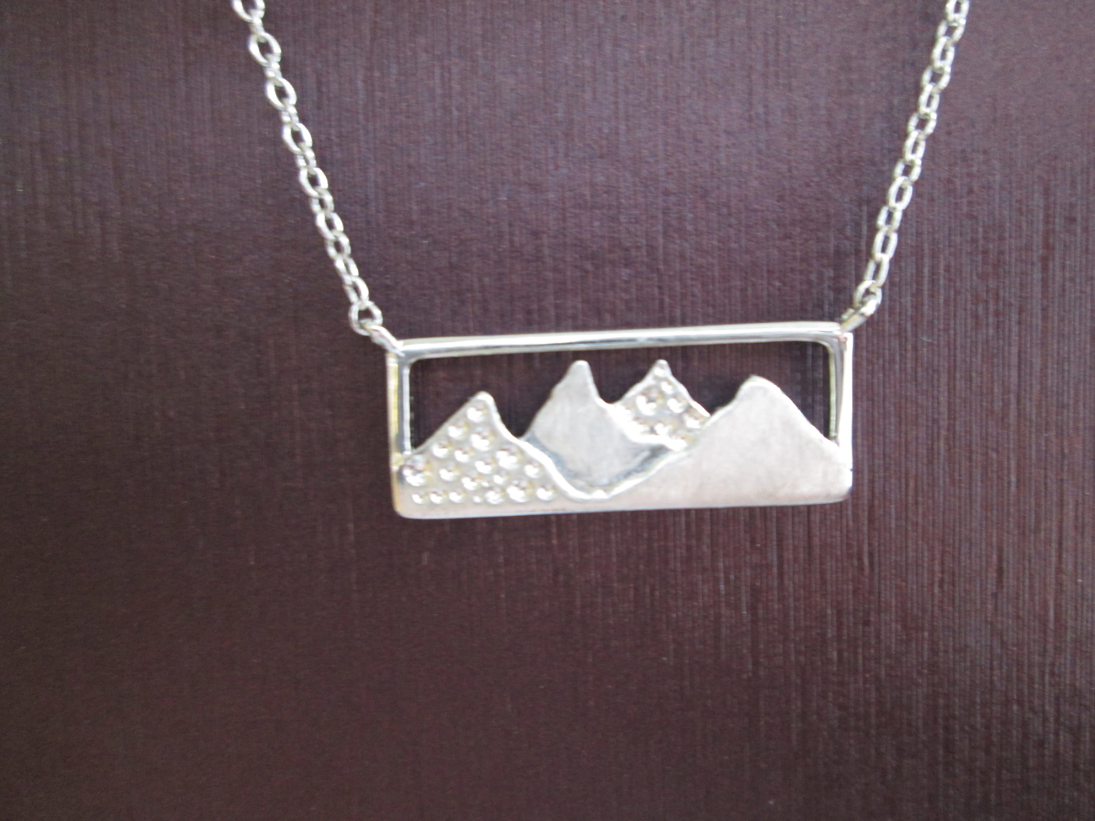 Necklace Silver Designer