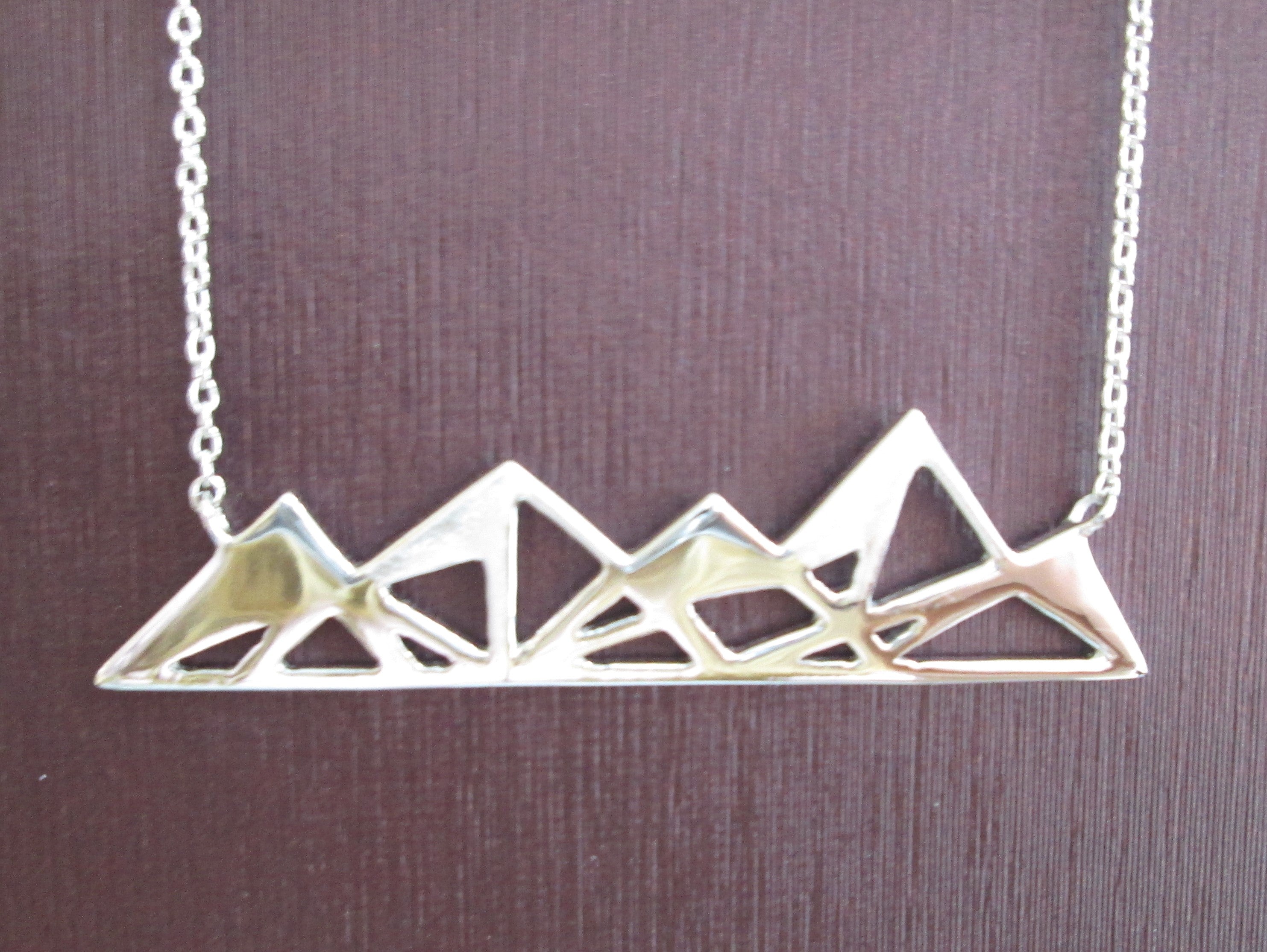 Necklace Silver Designer