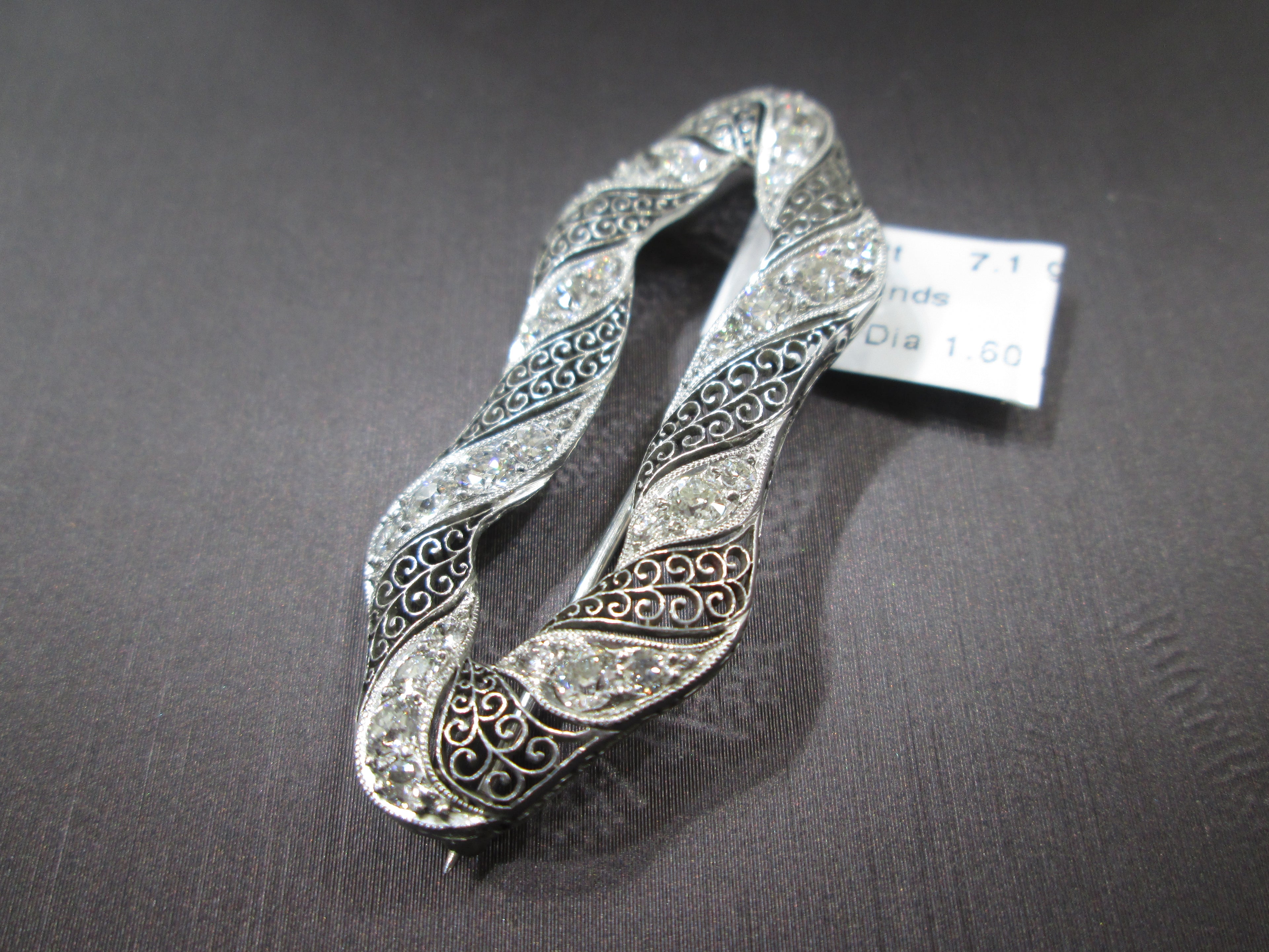 Diamond Pins or Brooche