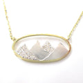 Oval Mountain Pendant