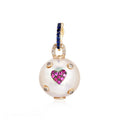 Celestil Heart Pearl Orb Pendant