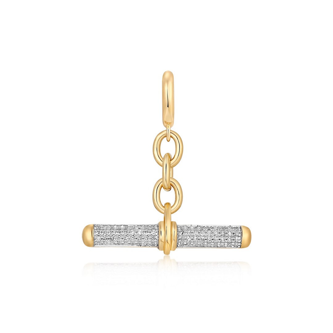 Pave Toggle Pendant