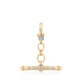 Pave Toggle Pendant