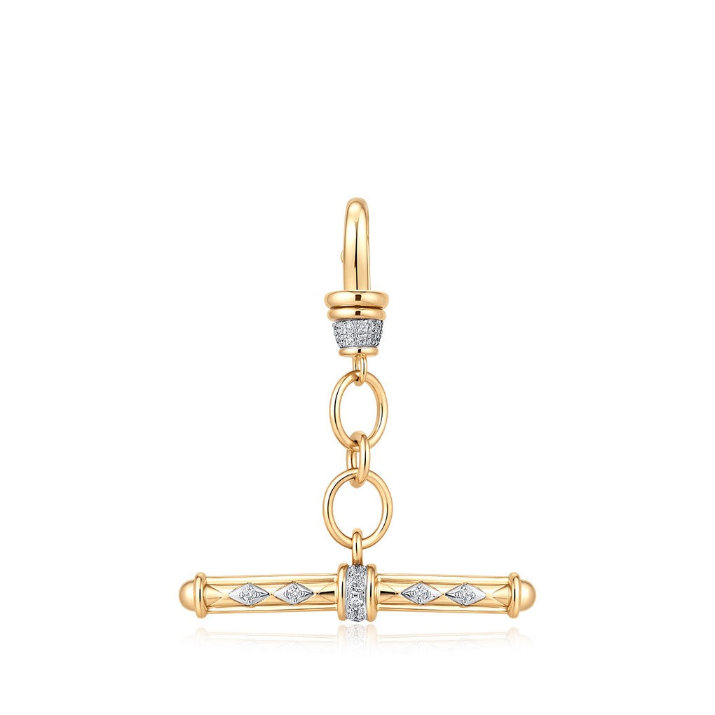Pave Toggle Pendant