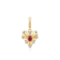 Radiating Heart Pendant