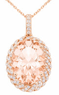 Morganite Classic Collection Necklace
