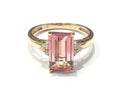 Emerald Pink Tourmaline Ring