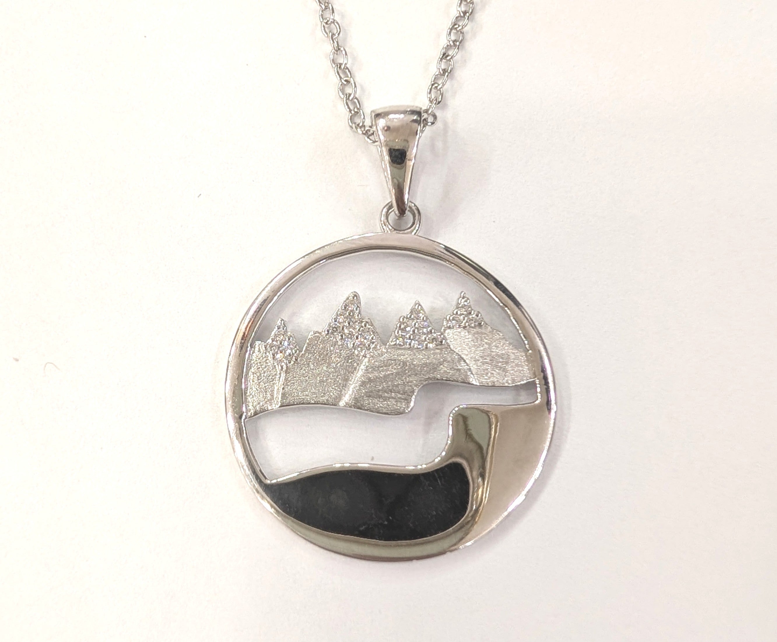 Necklace Silver Designer
