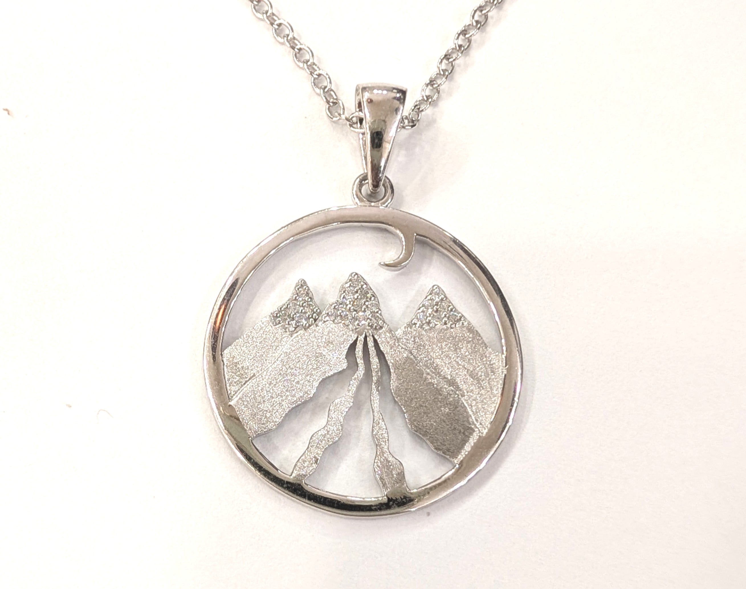 Necklace Silver Designer