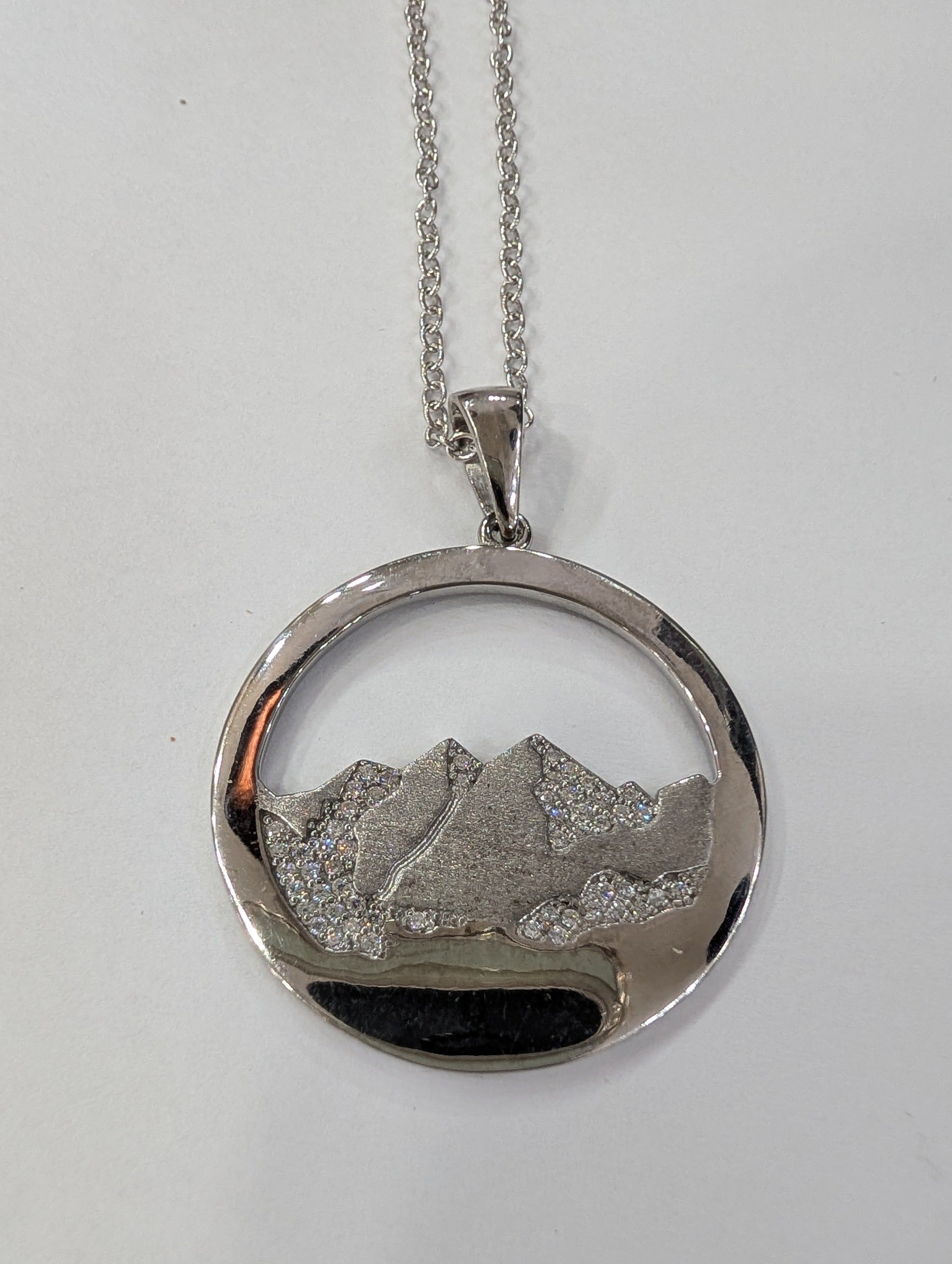 Necklace Silver Designer