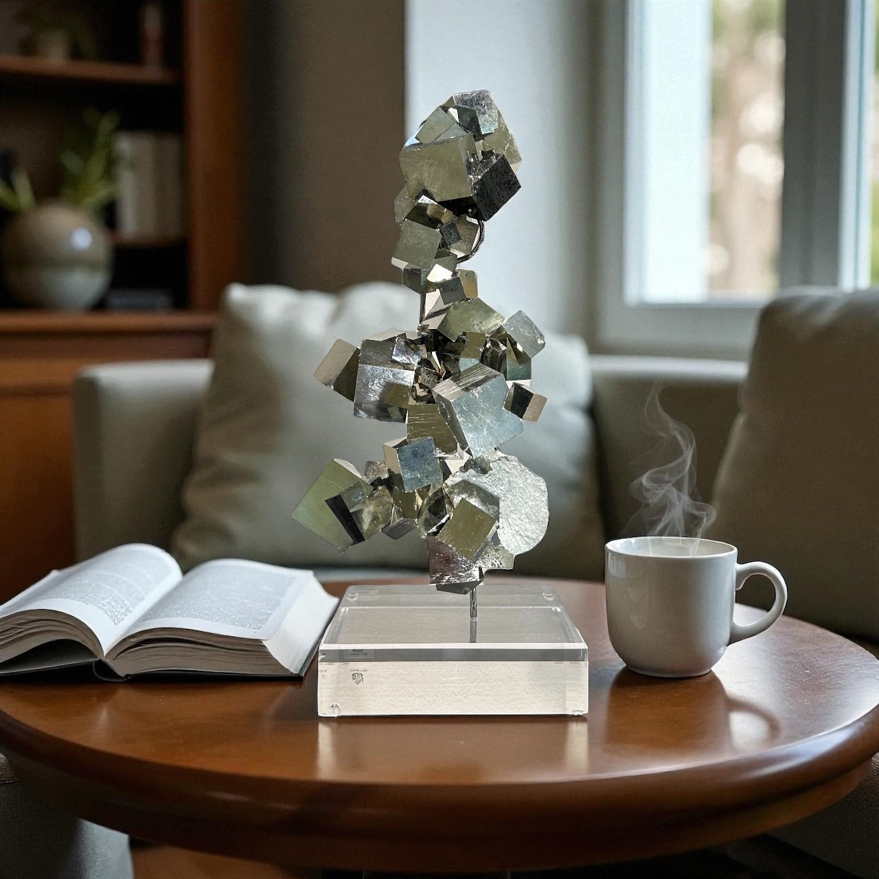 Pyrite Cube Clusters