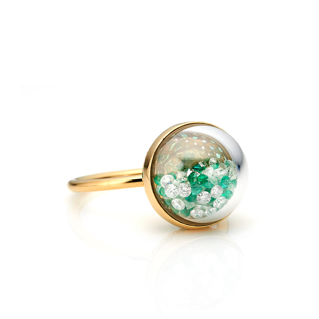 Snowglobe Ring