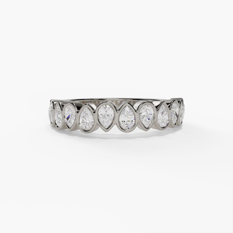 Pear Shaped Diamond Ring