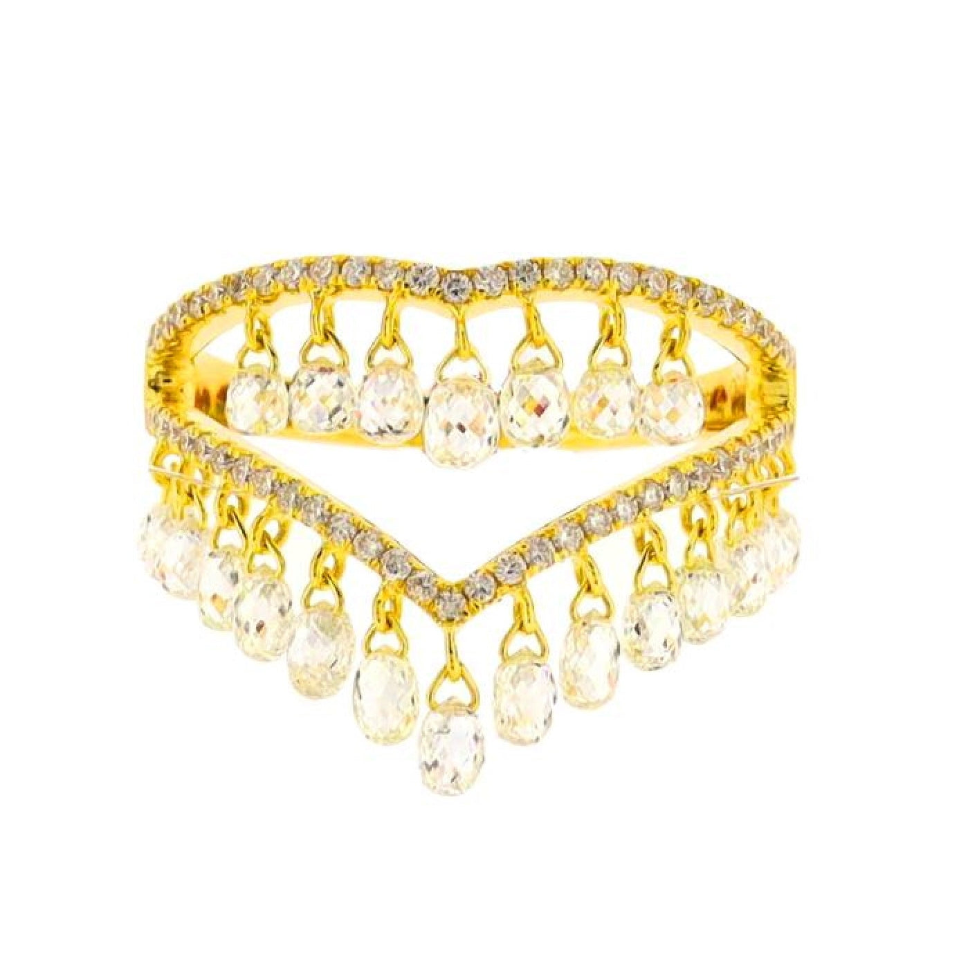 Dancing Diamond Ring
