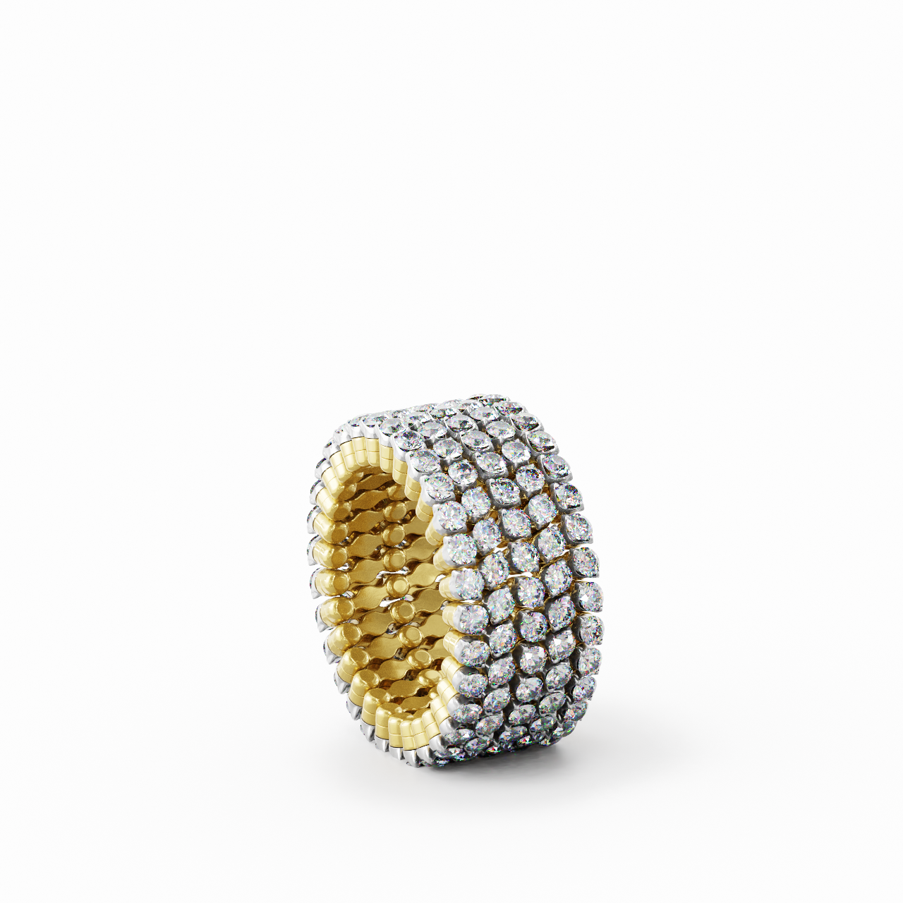 Diamond Ring Bracelet