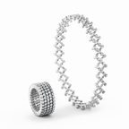 Diamond Ring Bracelet
