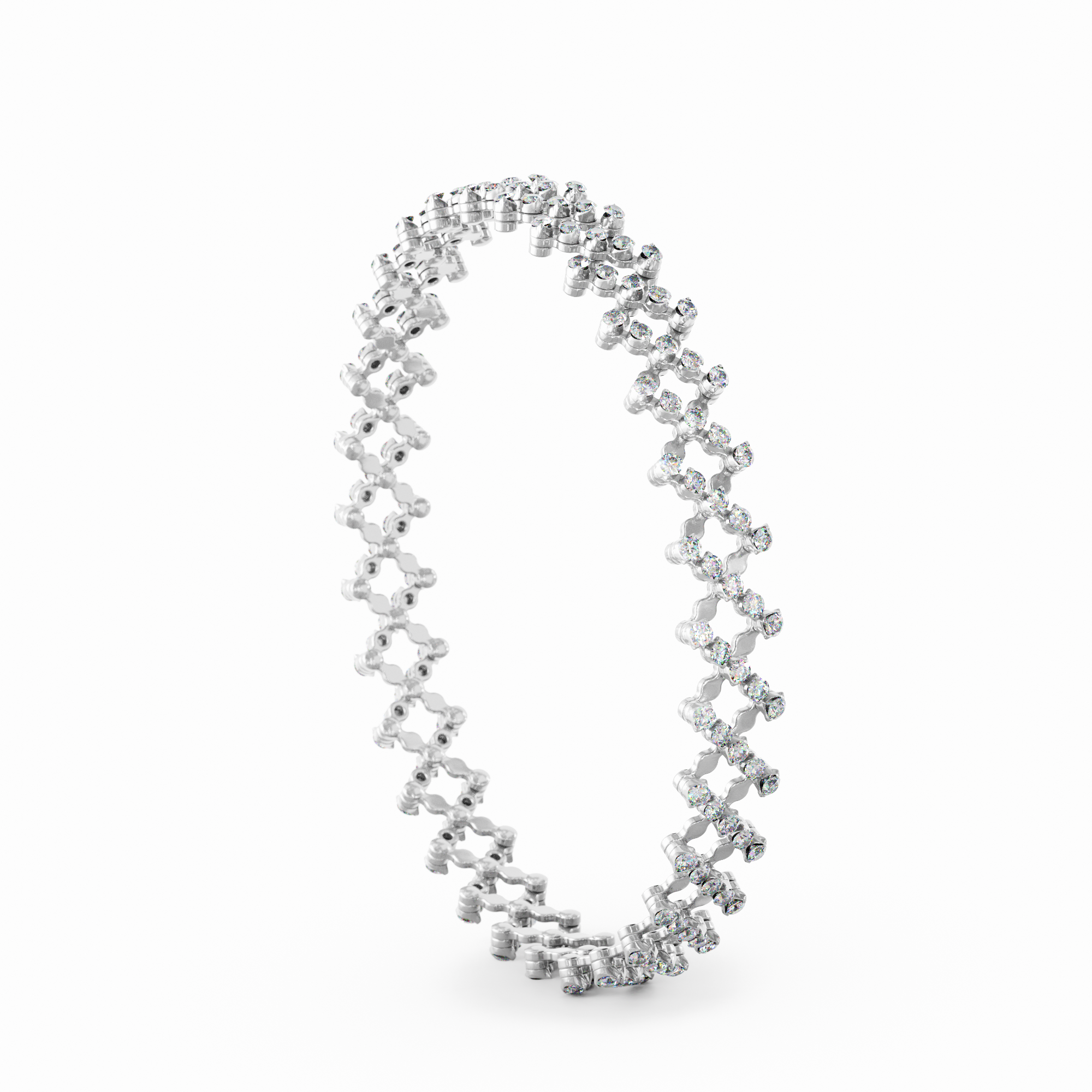Diamond Ring Bracelet