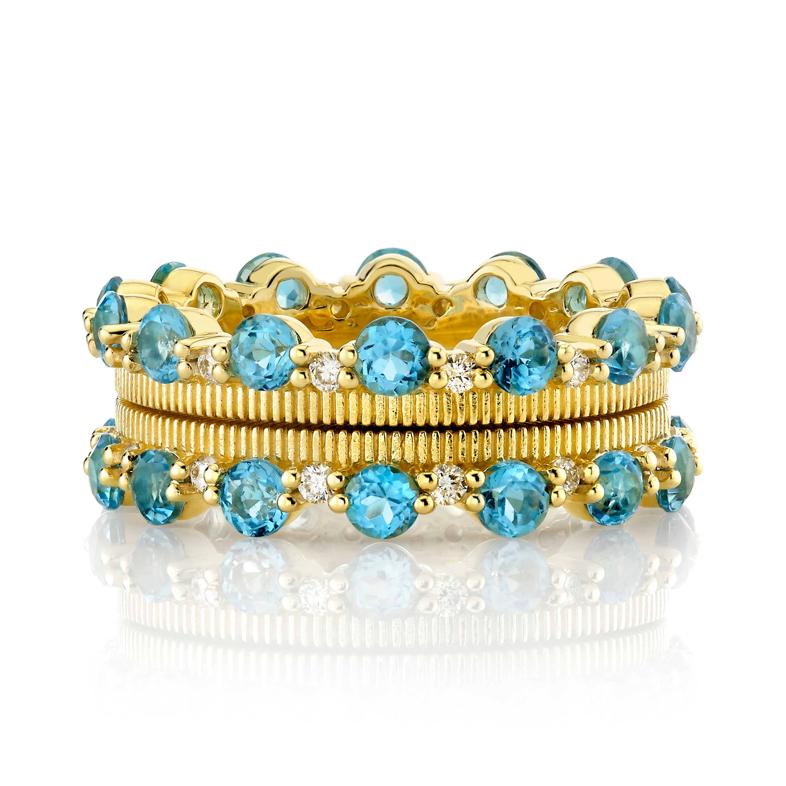 Strie Guard Pair Ring