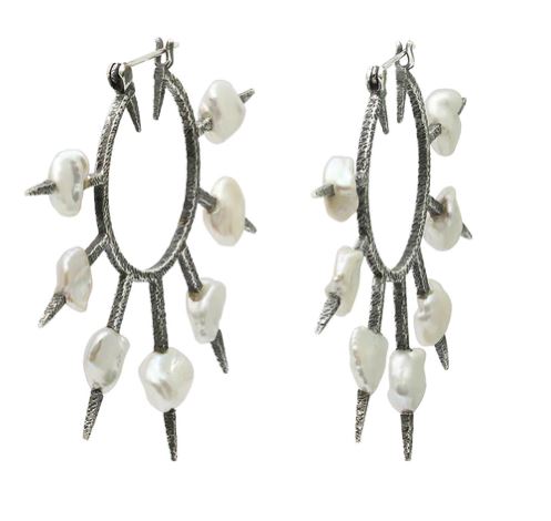 EARRING SILVER DESIGNER